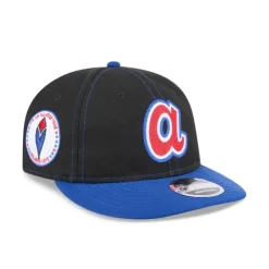 Outlet Atlanta Braves Thunder Crown Retro Crown 9FIFTY Snapback Hat - KTGCaps - Baseball caps for various teams, purchased online at a discount Caps