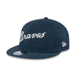Clearance Atlanta Braves Vintage Retro Crown 9FIFTY Snapback Hat - KTGCaps - Baseball caps for various teams, purchased online at a discount Caps