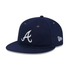 Shop Atlanta Braves Wool Retro Crown 59FIFTY Fitted Hat - KTGCaps - Baseball caps for various teams, purchased online at a discount Caps