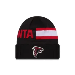 Best Sale Atlanta Falcons 2024 Cold Weather Tech Knit Beanie - KTGCaps - Baseball caps for various teams, purchased online at a discount Caps