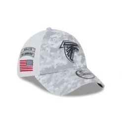Hot Atlanta Falcons 2024 Salute to Service 39THIRTY Stretch Fit Hat - KTGCaps - Baseball caps for various teams, purchased online at a discount Caps
