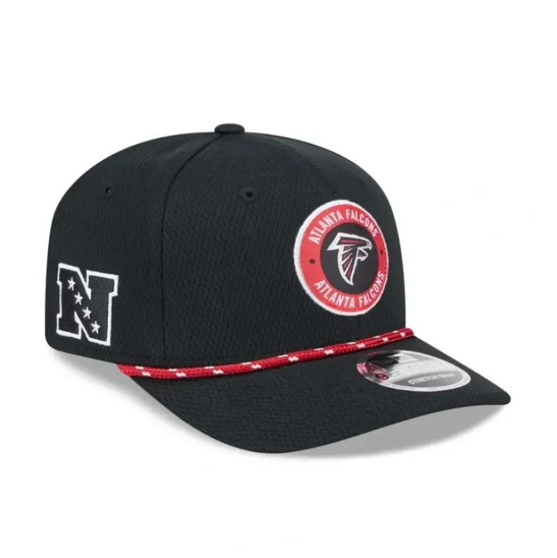 New Atlanta Falcons 2024 Sideline 9SEVENTY StretchSnap Hat - KTGCaps - Baseball caps for various teams, purchased online at a discount Caps
