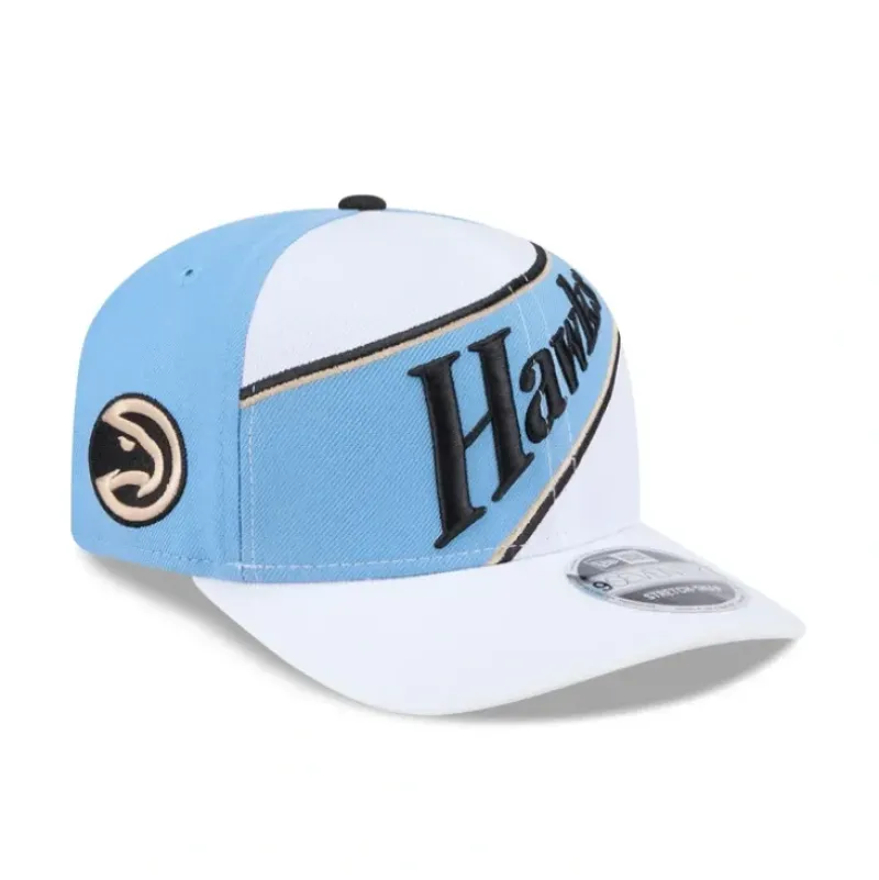 New Atlanta Hawks 2024 City Edition 9SEVENTY StretchSnap Hat - KTGCaps - Baseball caps for various teams, purchased online at a discount Caps