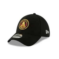 Hot Atlanta United FC Black 39THIRTY Stretch Fit Hat - KTGCaps - Baseball caps for various teams, purchased online at a discount Caps