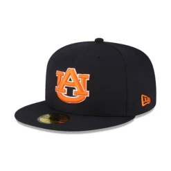 Fashion Auburn Tigers 59FIFTY Fitted Hat - KTGCaps - Baseball caps for various teams, purchased online at a discount Caps