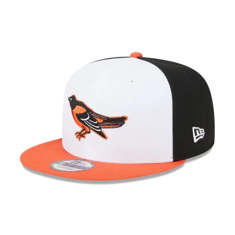 New Baltimore Orioles 2024 Batting Practice 9FIFTY Snapback Hat - KTGCaps - Baseball caps for various teams, purchased online at a discount Caps