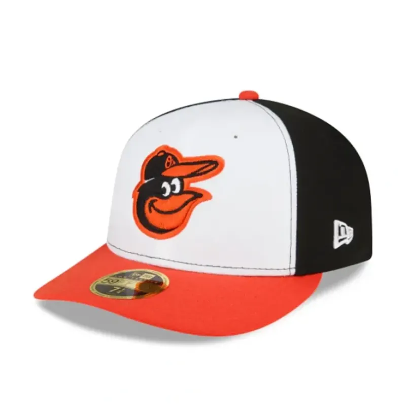 New Baltimore Orioles Authentic Collection Low Profile 59FIFTY Fitted Hat - KTGCaps - Baseball caps for various teams, purchased online at a discount Caps