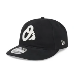 Best Baltimore Orioles Canvas Felt Retro Crown 9FIFTY Adjustable Hat - KTGCaps - Baseball caps for various teams, purchased online at a discount Caps