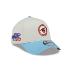 Best Sale Baltimore Orioles Chrome White 9FORTY AFrame Snapback Hat - KTGCaps - Baseball caps for various teams, purchased online at a discount Caps