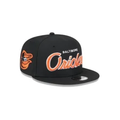 Hot Baltimore Orioles Script Kids 9FIFTY Snapback Hat - KTGCaps - Baseball caps for various teams, purchased online at a discount Caps
