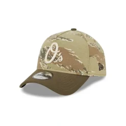 Fashion Baltimore Orioles Tiger Camo 9FORTY AFrame Snapback Hat - KTGCaps - Baseball caps for various teams, purchased online at a discount Caps