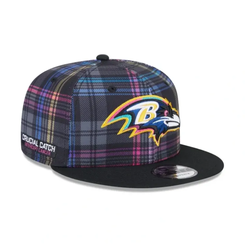Flash Sale Baltimore Ravens 2024 Crucial Catch 9FIFTY Snapback Hat - KTGCaps - Baseball caps for various teams, purchased online at a discount Caps