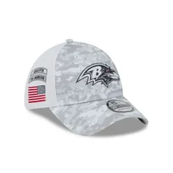 Hot Baltimore Ravens 2024 Salute to Service 39THIRTY Stretch Fit Hat - KTGCaps - Baseball caps for various teams, purchased online at a discount Caps