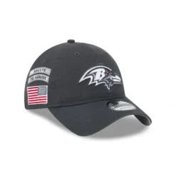 Best Sale Baltimore Ravens 2024 Salute to Service 9TWENTY Adjustable Hat - KTGCaps - Baseball caps for various teams, purchased online at a discount Caps