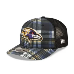 Store Baltimore Ravens 2024 Sideline Statement 9SEVENTY StretchSnap Hat - KTGCaps - Baseball caps for various teams, purchased online at a discount Caps