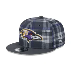 Cheap Baltimore Ravens 2024 Sideline Statement Gray 9FIFTY Snapback Hat - KTGCaps - Baseball caps for various teams, purchased online at a discount Caps