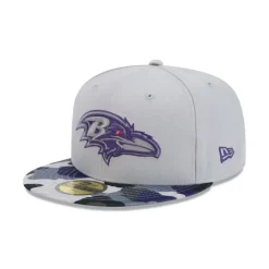 Outlet Baltimore Ravens Active 59FIFTY Fitted Hat - KTGCaps - Baseball caps for various teams, purchased online at a discount Caps