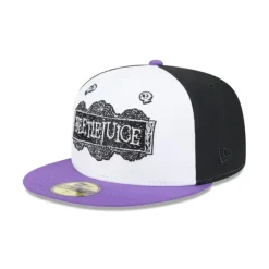 Shop Beetlejuice Logo 59FIFTY Fitted Hat - KTGCaps - Baseball caps for various teams, purchased online at a discount Caps
