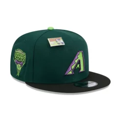 New Big League Chew X Arizona Diamondbacks Sour Apple 9FIFTY Snapback Hat - KTGCaps - Baseball caps for various teams, purchased online at a discount Caps