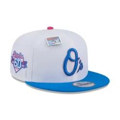 Discount Big League Chew X Baltimore Orioles Cotton Candy 9FIFTY Snapback Hat - KTGCaps - Baseball caps for various teams, purchased online at a discount Caps