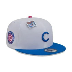 Best Sale Big League Chew X Chicago Cubs Cotton Candy 9FIFTY Snapback Hat - KTGCaps - Baseball caps for various teams, purchased online at a discount Caps