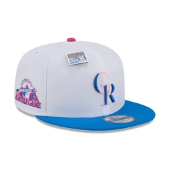 Hot Big League Chew X Colorado Rockies Cotton Candy 9FIFTY Snapback Hat - KTGCaps - Baseball caps for various teams, purchased online at a discount Caps