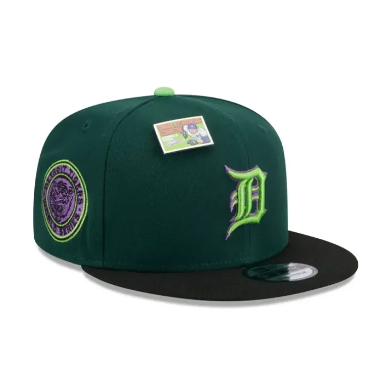 Fashion Big League Chew X Detroit Tigers Sour Apple 9FIFTY Snapback Hat - KTGCaps - Baseball caps for various teams, purchased online at a discount Caps