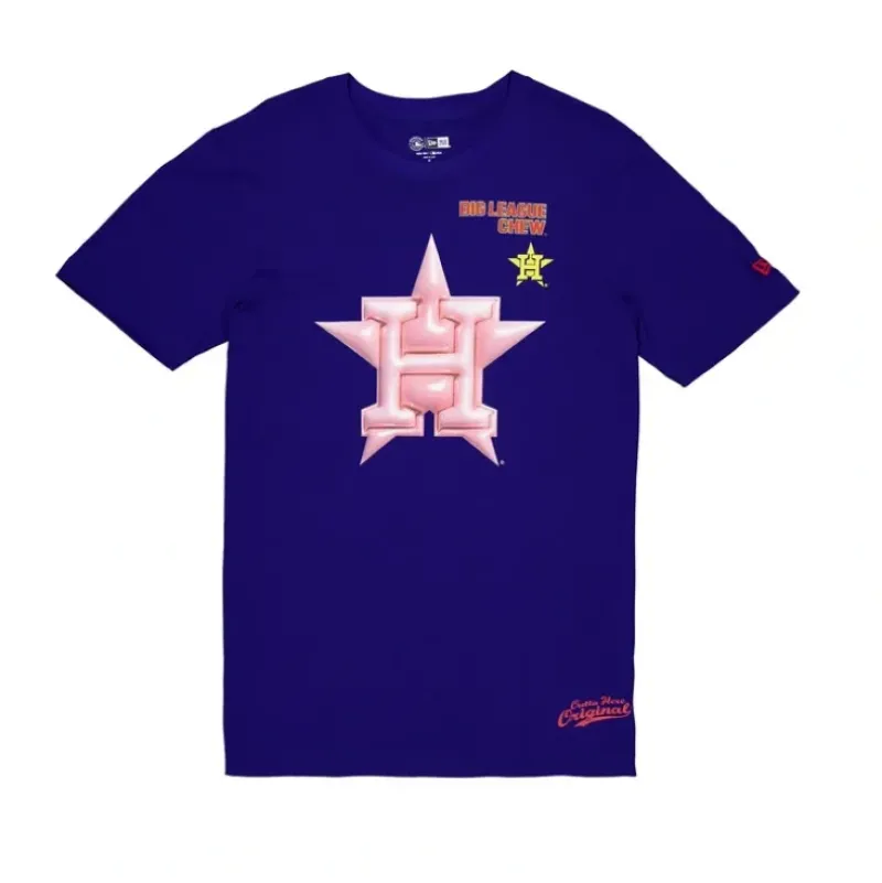 Best Sale Big League Chew X Houston Astros TShirt - KTGCaps - Baseball caps for various teams, purchased online at a discount Caps