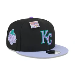 Clearance Big League Chew X Kansas City Royals Grape 9FIFTY Snapback Hat - KTGCaps - Baseball caps for various teams, purchased online at a discount Caps