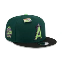 Hot Big League Chew X Los Angeles Angels Sour Apple 9FIFTY Snapback Hat - KTGCaps - Baseball caps for various teams, purchased online at a discount Caps