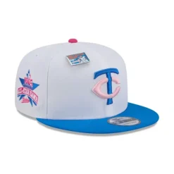 Flash Sale Big League Chew X Minnesota Twins Cotton Candy 9FIFTY Snapback Hat - KTGCaps - Baseball caps for various teams, purchased online at a discount Caps