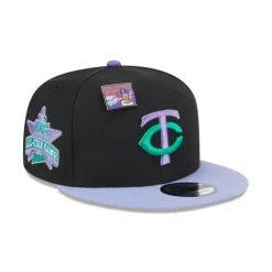 Best Big League Chew X Minnesota Twins Grape 9FIFTY Snapback Hat - KTGCaps - Baseball caps for various teams, purchased online at a discount Caps