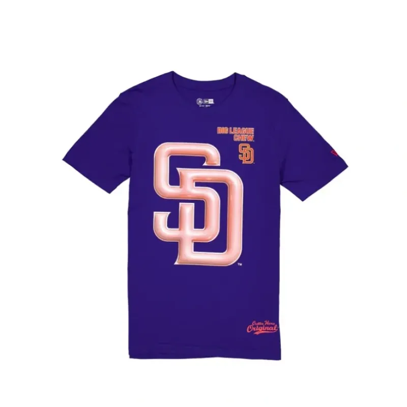 Cheap Big League Chew X San Diego Padres TShirt - KTGCaps - Baseball caps for various teams, purchased online at a discount Caps