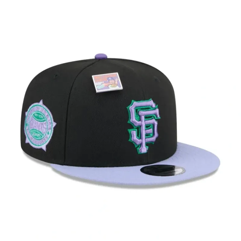 Cheap Big League Chew X San Francisco Giants Grape 9FIFTY Snapback Hat - KTGCaps - Baseball caps for various teams, purchased online at a discount Caps