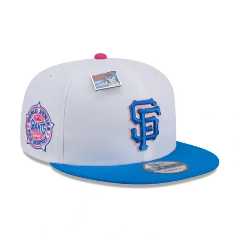 Store Big League Chew X San Francisco Giants Cotton Candy 9FIFTY Snapback Ha - KTGCaps - Baseball caps for various teams, purchased online at a discount Caps