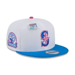 Best Big League Chew X Seattle Mariners Cotton Candy 9FIFTY Snapback Hat - KTGCaps - Baseball caps for various teams, purchased online at a discount Caps