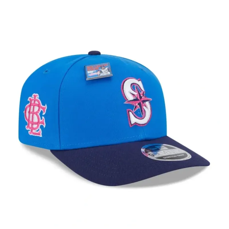 Clearance Big League Chew X Seattle Mariners Curveball Cotton Candy 9SEVENTY Str - KTGCaps - Baseball caps for various teams, purchased online at a discount Caps