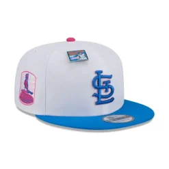 Best Sale Big League Chew X St Louis Cardinals Cotton Candy 9FIFTY Snapback Hat - KTGCaps - Baseball caps for various teams, purchased online at a discount Caps