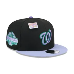 New Big League Chew X Washington Nationals Grape 9FIFTY Snapback Hat - KTGCaps - Baseball caps for various teams, purchased online at a discount Caps