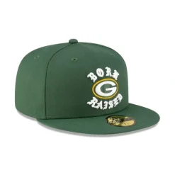 Clearance Born x Raised Green Bay Packers 59FIFTY Fitted - KTGCaps - Baseball caps for various teams, purchased online at a discount Caps