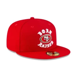 Flash Sale Born x Raised San Francisco 49ers 59FIFTY Fitted - KTGCaps - Baseball caps for various teams, purchased online at a discount Caps