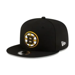Fashion Boston Bruins Black 9FIFTY Snapback Hat - KTGCaps - Baseball caps for various teams, purchased online at a discount Caps