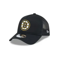 Fashion Boston Bruins 9FORTY AFrame Trucker Hat - KTGCaps - Baseball caps for various teams, purchased online at a discount Caps
