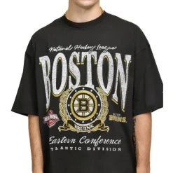 Store Boston Bruins Oversized Essentials TShirt - KTGCaps - Baseball caps for various teams, purchased online at a discount Caps