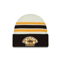 Shop Boston Bruins Vintage Ribbed Beanie - KTGCaps - Baseball caps for various teams, purchased online at a discount Caps