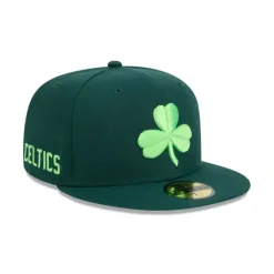 New Boston Celtics 2024 City Edition Alt 59FIFTY Fitted Hat - KTGCaps - Baseball caps for various teams, purchased online at a discount Caps
