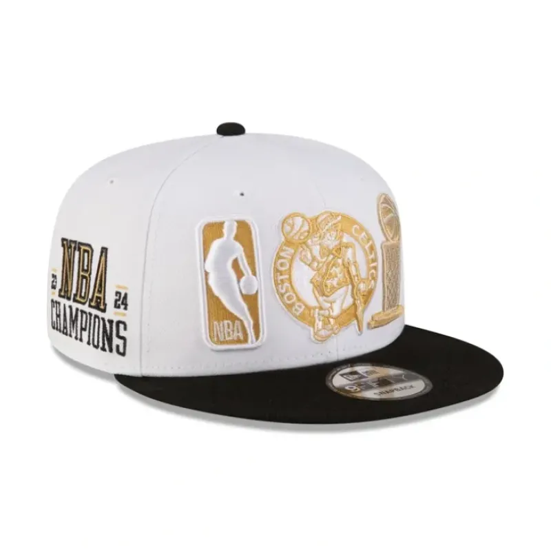 Flash Sale Boston Celtics 2024 NBA Ring Ceremony 9FIFTY Snapback Hat - KTGCaps - Baseball caps for various teams, purchased online at a discount Caps
