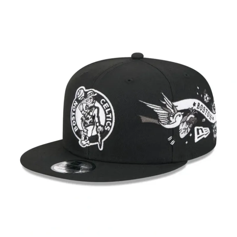 Store Boston Celtics City Art 9FIFTY Snapback Hat - KTGCaps - Baseball caps for various teams, purchased online at a discount Caps