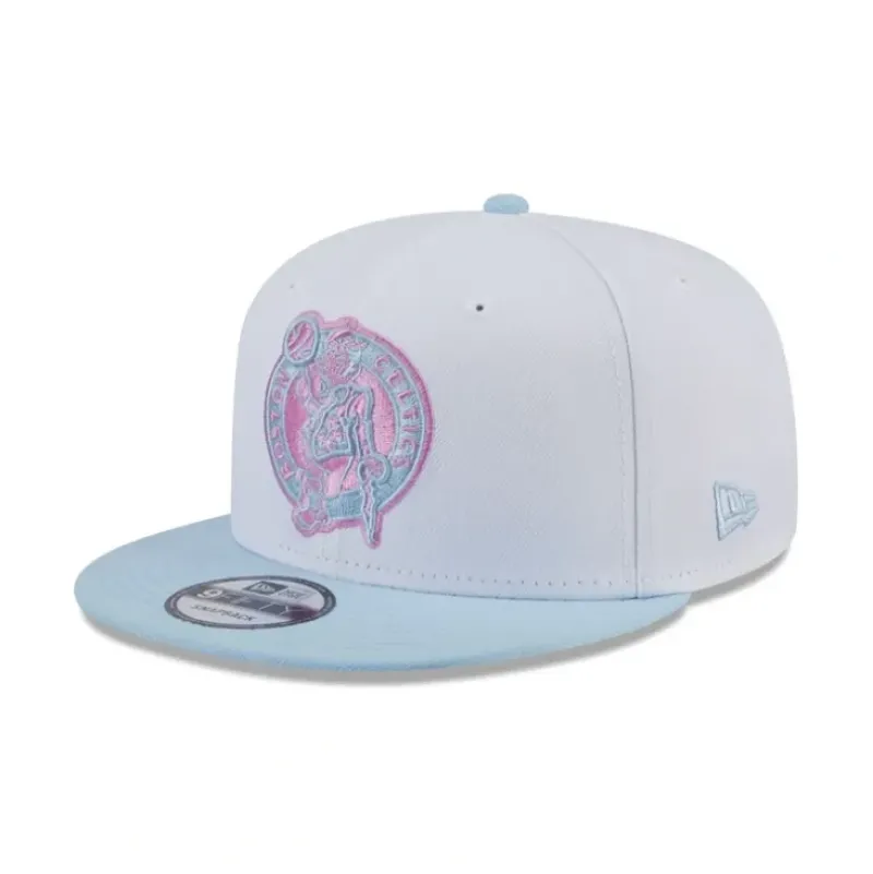 Outlet Boston Celtics Color Pack White 9FIFTY Snapback Hat - KTGCaps - Baseball caps for various teams, purchased online at a discount Caps