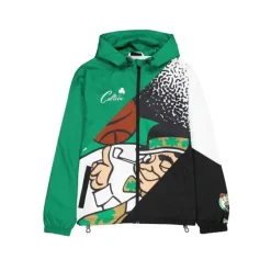 New Boston Celtics Sport Classics Color Block Windbreaker - KTGCaps - Baseball caps for various teams, purchased online at a discount Caps